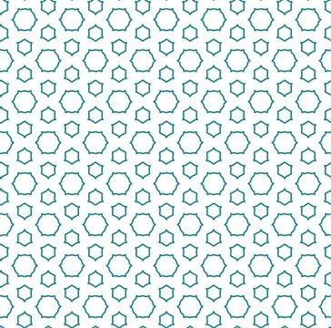 Geometric ornamental vector pattern. Seamless design. Stock Illustration