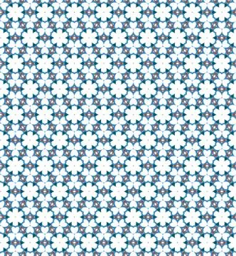Geometric ornamental vector pattern. Seamless design. Illustrazione stock