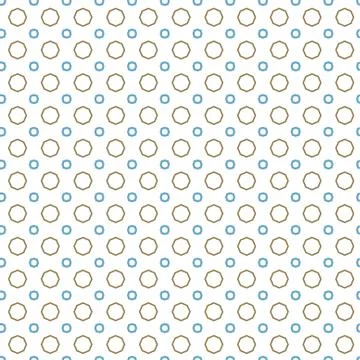 Geometric ornamental vector pattern. Seamless design. Stock Illustration
