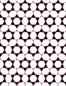 Geometric ornamental vector pattern. Seamless design. Stock Illustration