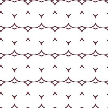 Geometric ornamental vector pattern. Seamless design. Stock Illustration