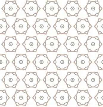 Geometric ornamental vector pattern. Seamless design texture. Stock Illustration