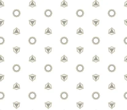 Geometric ornamental vector pattern. Seamless design texture. 스톡 일러스트