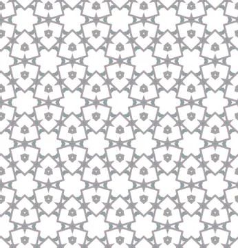 Geometric ornamental vector pattern. Seamless design texture. Illustrazione stock