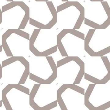 Geometric ornamental vector pattern. Seamless design texture. Illustrazione stock