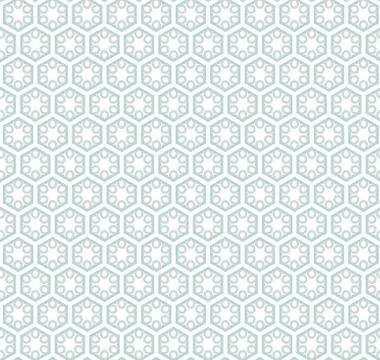 Geometric ornamental vector pattern. Seamless design texture. Stock Illustration