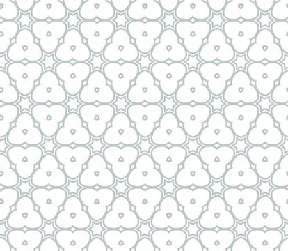 Geometric ornamental vector pattern. Seamless design texture. Stock Illustration