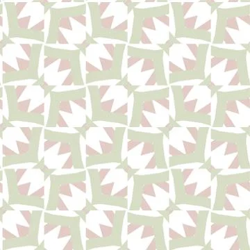 Geometric ornamental vector pattern. Seamless design texture. Stock Illustration