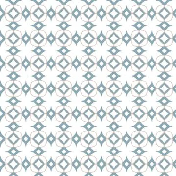 Geometric ornamental vector pattern. Seamless design texture. イラスト素材