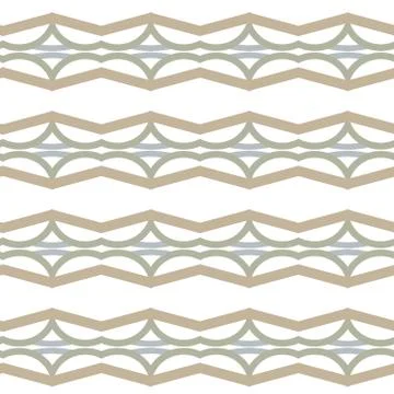 Geometric ornamental vector pattern. Seamless design texture. Illustrazione stock