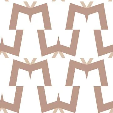 Geometric ornamental vector pattern. Seamless design texture. Illustrazione stock