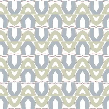 Geometric ornamental vector pattern. Seamless design texture. イラスト素材