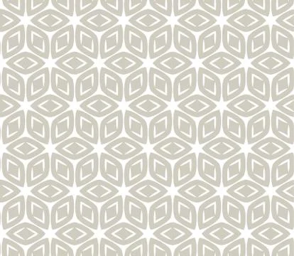 Geometric ornamental vector pattern. Seamless design texture. イラスト素材