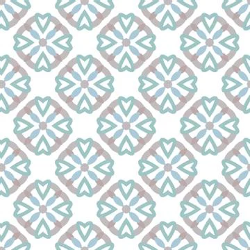 Geometric ornamental vector pattern. Seamless design texture. Stock Illustration