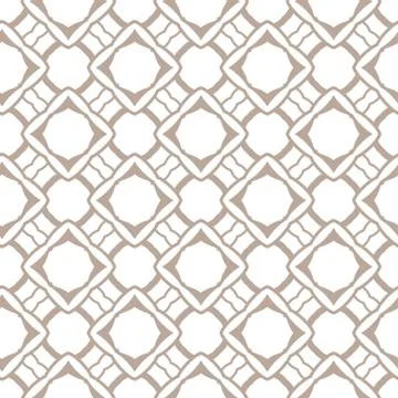 Geometric ornamental vector pattern. Seamless design texture. Stock Illustration