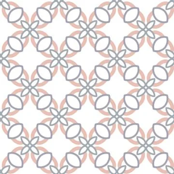 Geometric ornamental vector pattern. Seamless design texture. Illustrazione stock