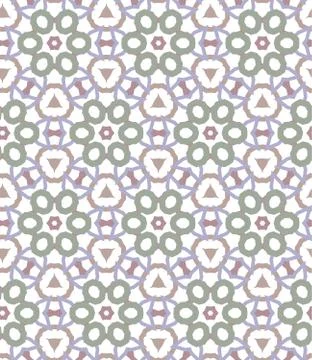 Geometric ornamental vector pattern. Seamless design texture. Illustrazione stock