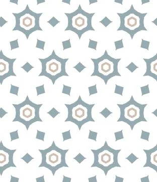 Geometric ornamental vector pattern. Seamless design texture. Stock Illustration