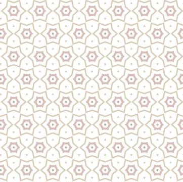 Geometric ornamental vector pattern. Seamless design texture. Stock Illustration
