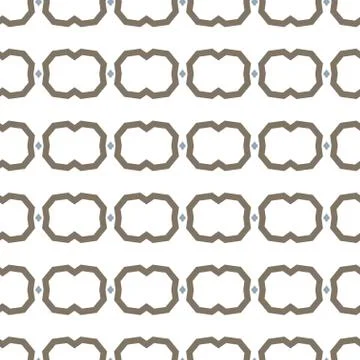 Geometric ornamental vector pattern. Seamless design texture. Illustrazione stock