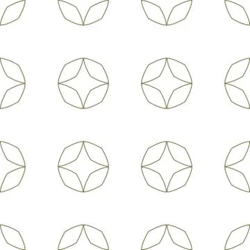 Geometric ornamental vector pattern. Seamless design texture. 스톡 일러스트