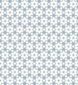 Geometric ornamental vector pattern. Seamless design texture. Stock Illustration