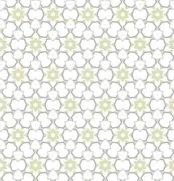 Geometric ornamental vector pattern. Seamless design texture. Illustrazione stock