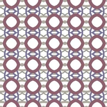 Geometric ornamental vector pattern. Seamless design texture. Stock Illustration