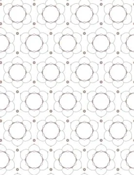 Geometric ornamental vector pattern. Seamless design texture. 스톡 일러스트