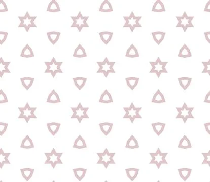 Geometric ornamental vector pattern. Seamless design texture. Illustrazione stock