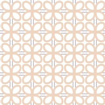 Geometric ornamental vector pattern. Seamless design texture. Illustrazione stock