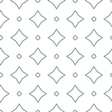 Geometric ornamental vector pattern. Seamless design texture. Stock Illustration