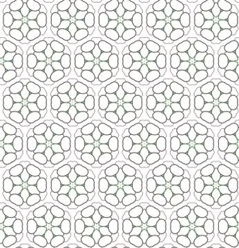 Geometric ornamental vector pattern. Seamless design texture. Illustrazione stock