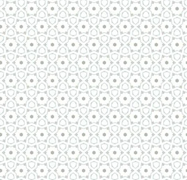 Geometric ornamental vector pattern. Seamless design texture. Illustrazione stock