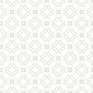 Geometric ornamental vector pattern. Seamless design texture. イラスト素材