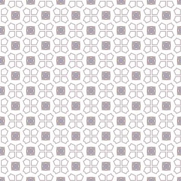 Geometric ornamental vector pattern. Seamless design texture. Illustrazione stock