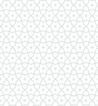 Geometric ornamental vector pattern. Seamless design texture. Illustrazione stock