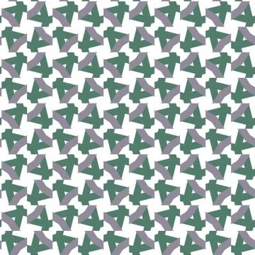 Geometric ornamental vector pattern. Seamless design texture. Stock Illustration