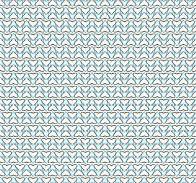 Geometric ornamental vector pattern. Seamless design texture. Illustrazione stock