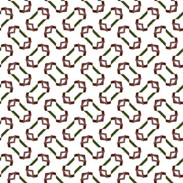 Geometric ornamental vector pattern. Seamless design texture. Illustrazione stock