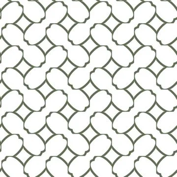 Geometric ornamental vector pattern. Seamless design texture. Stock Illustration