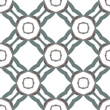 Geometric ornamental vector pattern. Seamless design texture. Stock Illustration