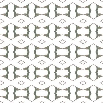 Geometric ornamental vector pattern. Seamless design texture. Stock Illustration