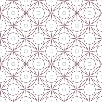 Geometric ornamental vector pattern. Seamless design texture. Illustrazione stock