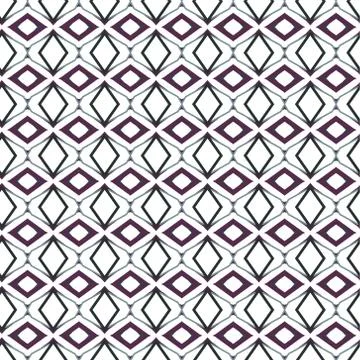 Geometric ornamental vector pattern. Seamless design texture. Stock Illustration