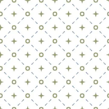 Geometric ornamental vector pattern. Seamless design texture. Stock Illustration