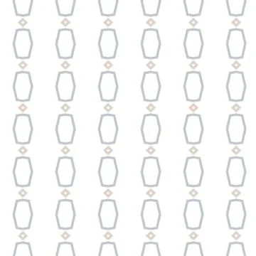 Geometric ornamental vector pattern. Seamless design texture. Stock Illustration