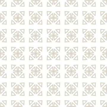 Geometric ornamental vector pattern. Seamless design texture. Stock Illustration