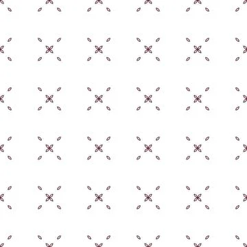 Geometric ornamental vector pattern. Seamless design texture. Illustrazione stock