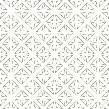 Geometric ornamental vector pattern. Seamless design texture. Illustrazione stock